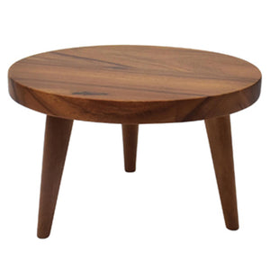 Acacia Wood Cake Stand Riser - Kings Pride Procurement