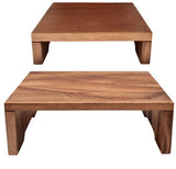 Acacia Wood Forum Risers