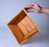 Acacia Wood Square Bowls