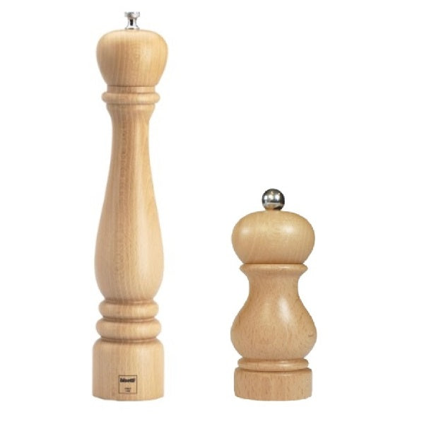 Bisetti Salt Pepper Mills Natural Kings Pride Procurement