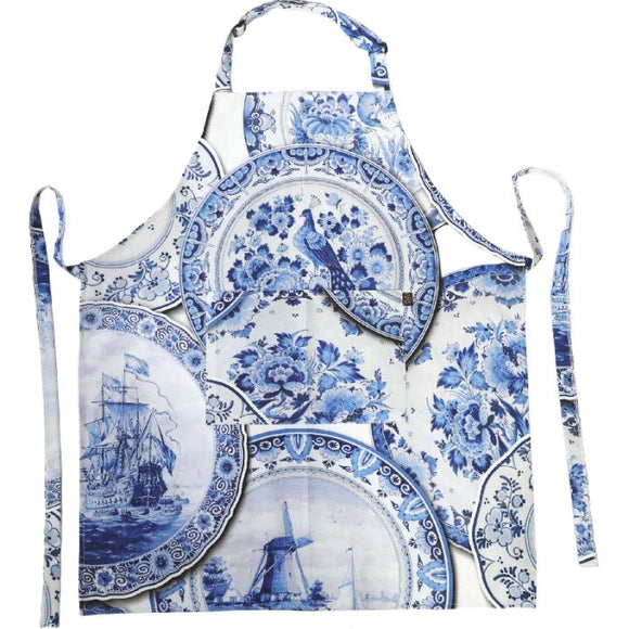 Botanica Delft 100% Cotton Apron