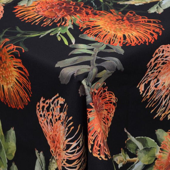 Botanica Pin Cushion - Black Tablecloths