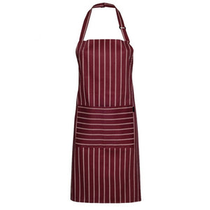 100% Cotton Butcher Stripe Aprons - 4 Colours