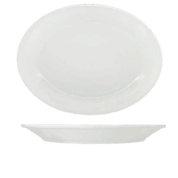 Style Deep Oval Platter 43 x 33cm -  Pack of 2