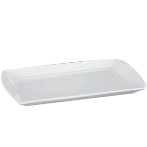 Style Rectangular Flat Plate 38x 17cm -  Pack of 3