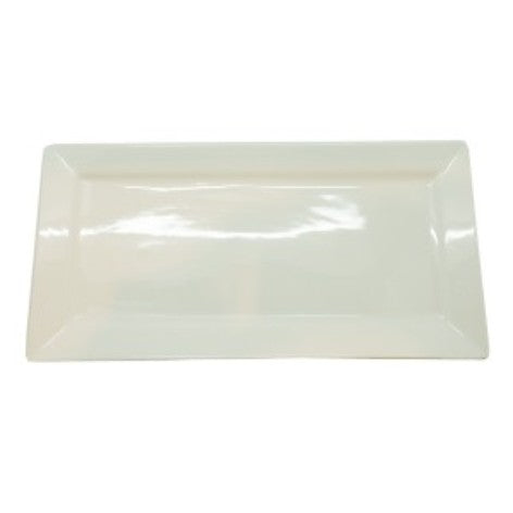 Style Rectangular Flat Plate 36 x 18cm -  Pack of 2