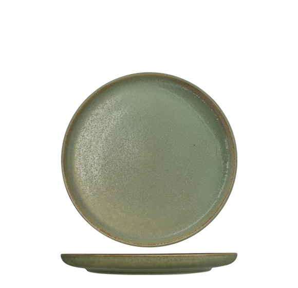 Nova Earth Sage Coupe Plate 20cm Pack of 6