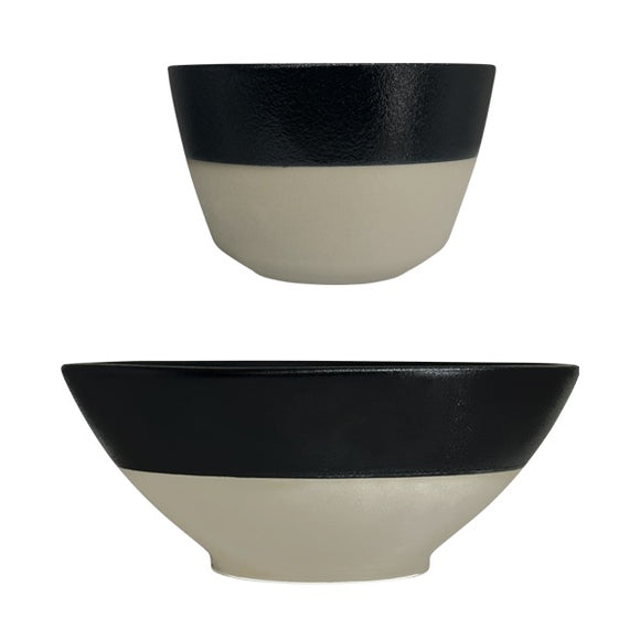 Mezzo Black Bowls (Pack Sizes)