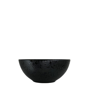 Rain Black Rice Bowl 16cm Pack of 6