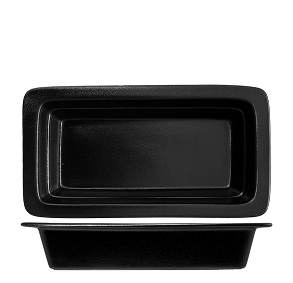 Urban Textured Black Insert 32x17cm Pack of 3