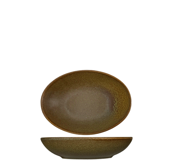 Earth Mocha Oval Bowl 14.5cm Pack of 8