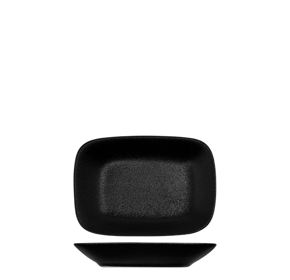 Urban Textured Black Utensil Plate 10cm Pack of 12