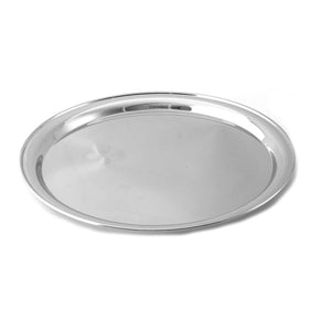 Round Tray Stainless Steel 35 cm