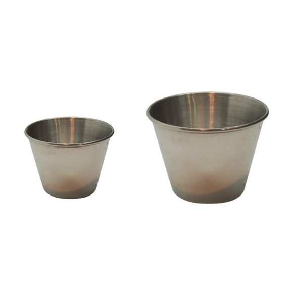 Stainless Steel Sauce Cups (Pack Sizes)