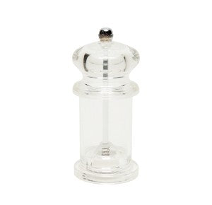 Salt/Pepper Mill Clear 13cm